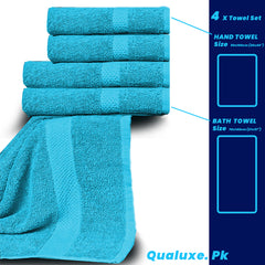Ferozi 100% Cotton Towel Set
