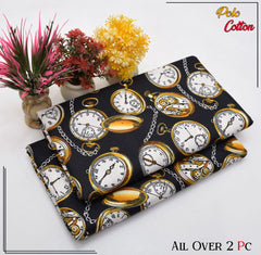 2 PC's Polo Cotton Suit (Unstitched) 13