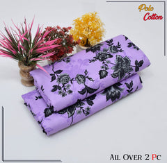 2 PC's Polo Cotton Suit (Unstitched) 08