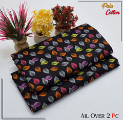2 PC's Polo Cotton Suit (Unstitched) 32
