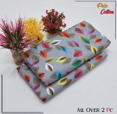 2 PC's Polo Cotton Suit (Unstitched) 28