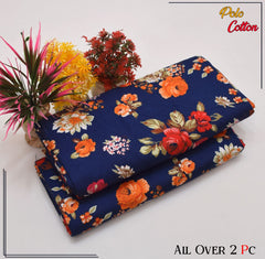 2 PC's Polo Cotton Suit (Unstitched) 05