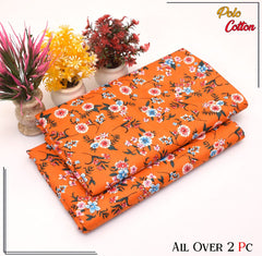 2 PC's Polo Cotton Suit (Unstitched) 30