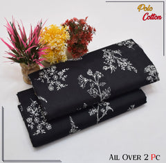 2 PC's Polo Cotton Suit (Unstitched)