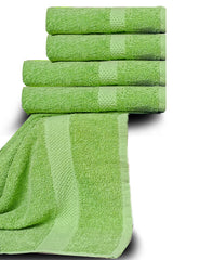 Light Green 100% Cotton Towel Set