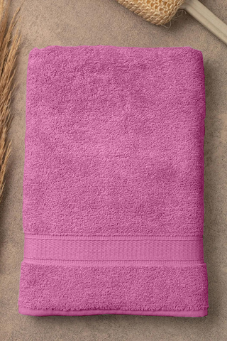 LUXURY (1-PCS) BATH SIZE TOWELS - Pink