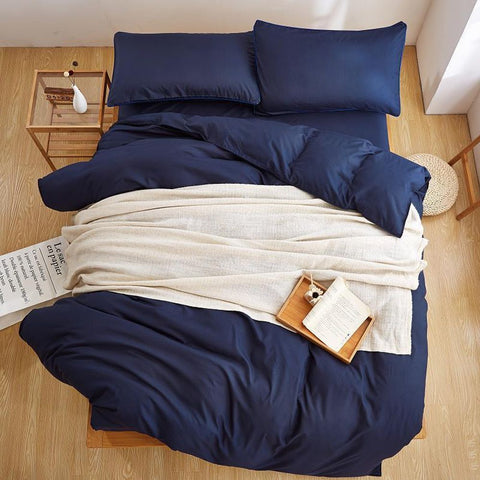 Luxury Plain Duvet Set