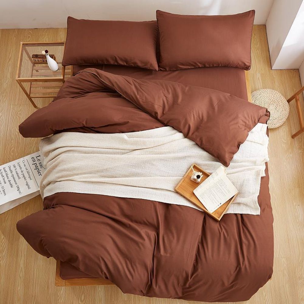 Luxury Plain Duvet Set