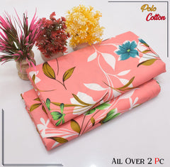 2 PC's Polo Cotton Suit (Unstitched) 03