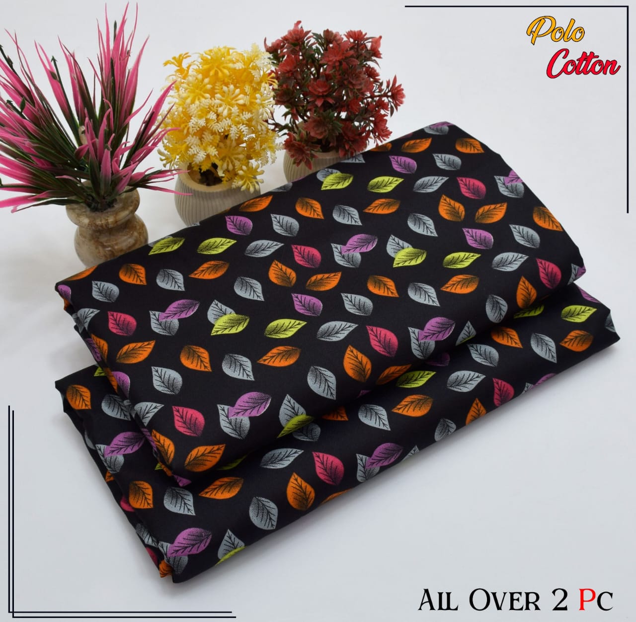 2 PC's Polo Cotton Suit (Unstitched) 32