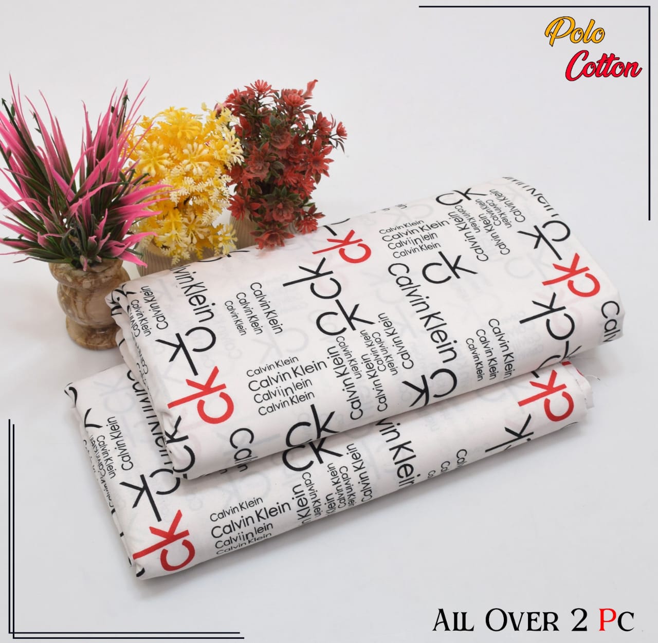 2 PC's Polo Cotton Suit (Unstitched) 33