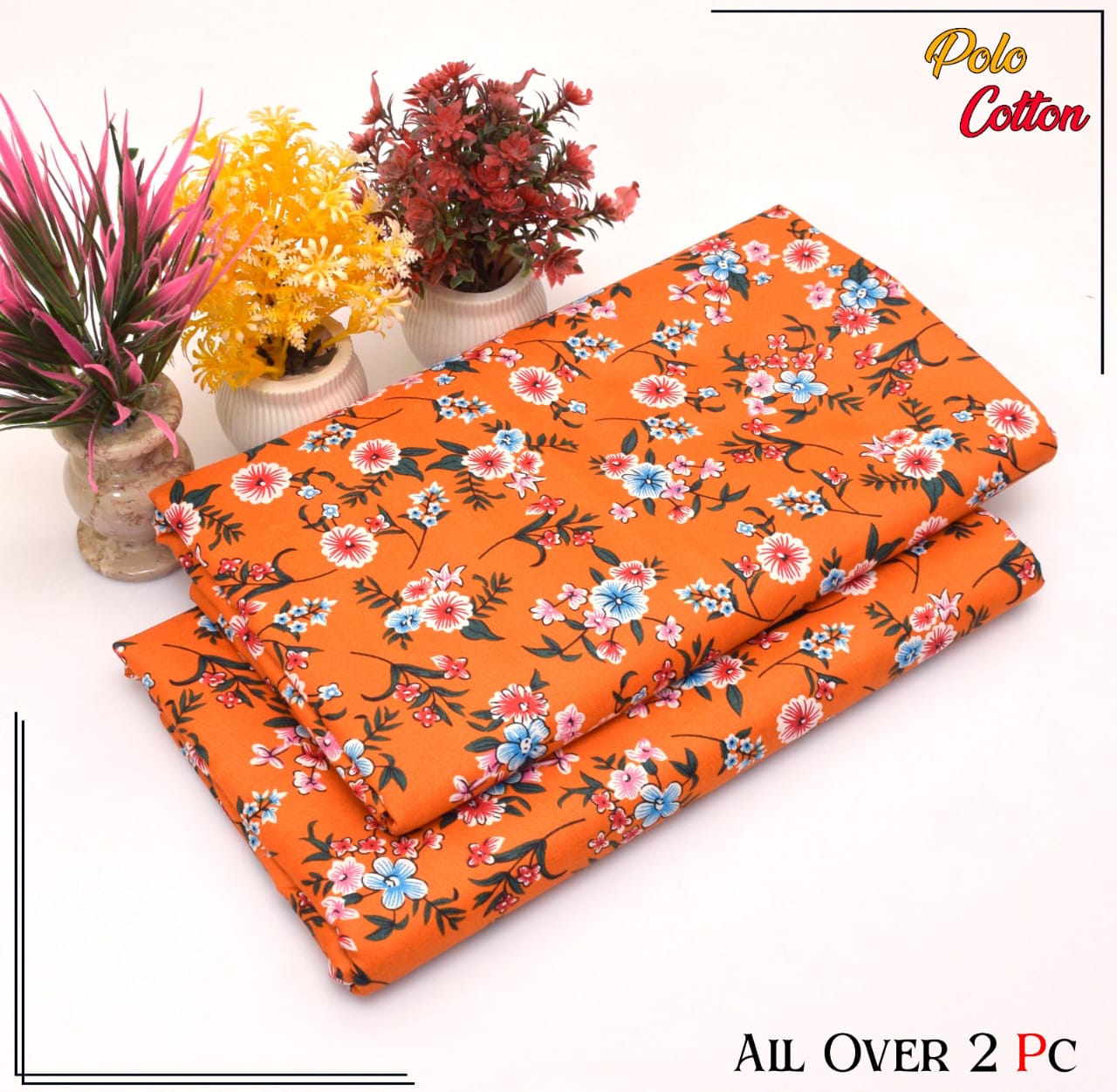 2 PC's Polo Cotton Suit (Unstitched) 30