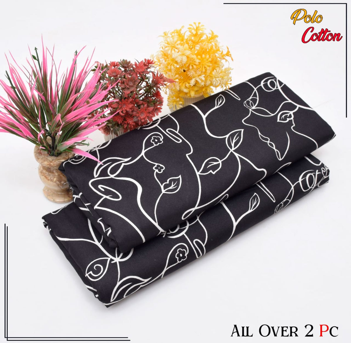 2 PC's Polo Cotton Suit (Unstitched) 22